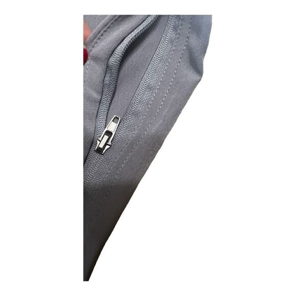 Women 32 Degrees Cool Silver Gray Pants Zipper Pockets Plus Size 20 - Picture 5 of 13